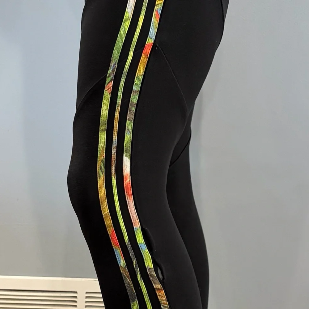 Altuzarra Black Three Colorblock Stripe Leggings- XS